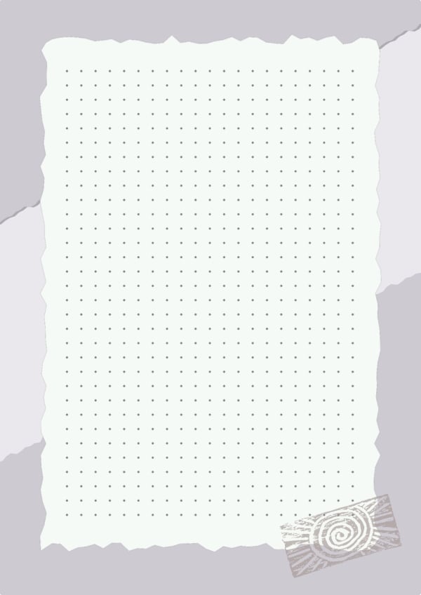 Elegant Dotted Paper Design, download and edit for free design template - Papers from the Andalusi design app