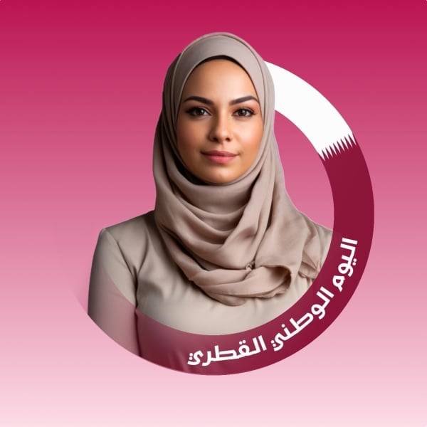 Qatar Day Design, download and edit for free design template - Qatar Day, Profile from the Andalusi design app