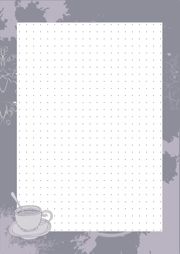 Design of a Unique Paper with Coffee Cup Illustrations, download and edit for free design template - Papers from the Andalusi design app