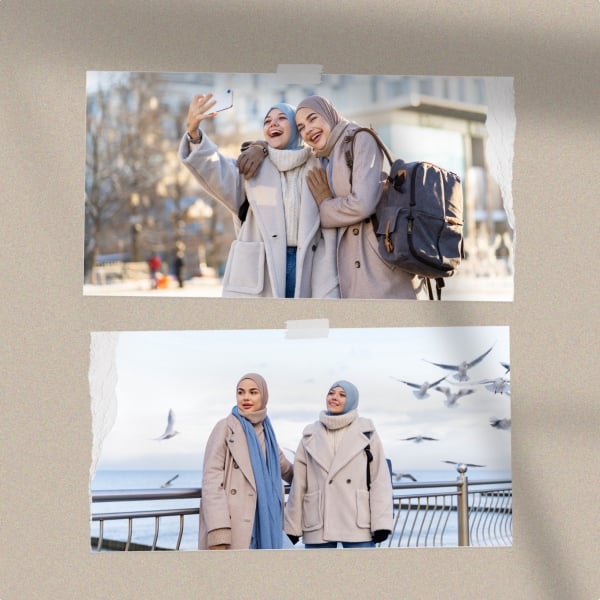 Design Photo Collage, download and edit for free design template - Photo Collage from the Andalusi design app