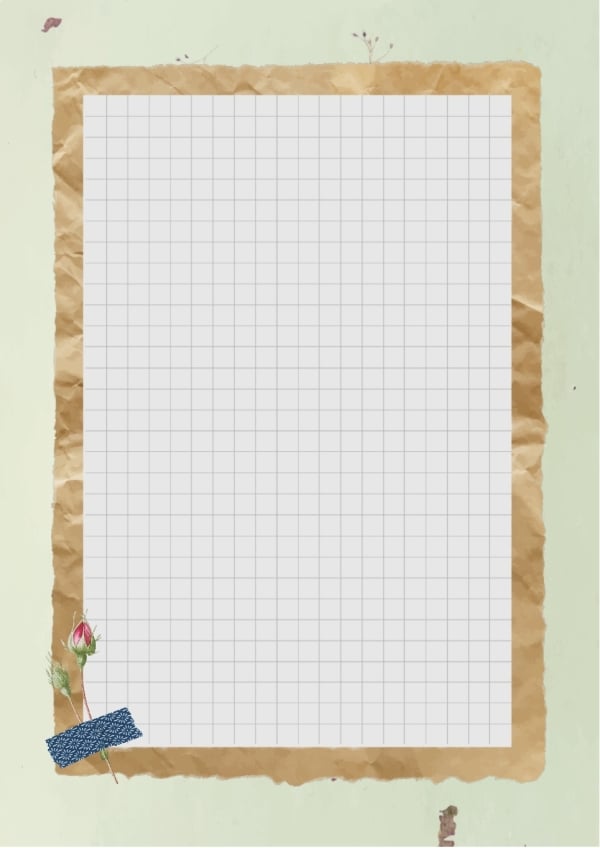 Beautiful Note Paper Design, download and edit for free design template - Papers from the Andalusi design app