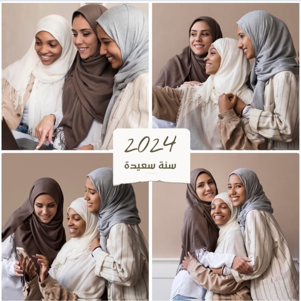 New Year Design 2024, download and edit for free design template - New Year from the Andalusi design app