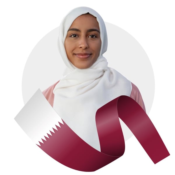 Design Qatar Day, download and edit for free design template - Qatar Day, Profile from the Andalusi design app