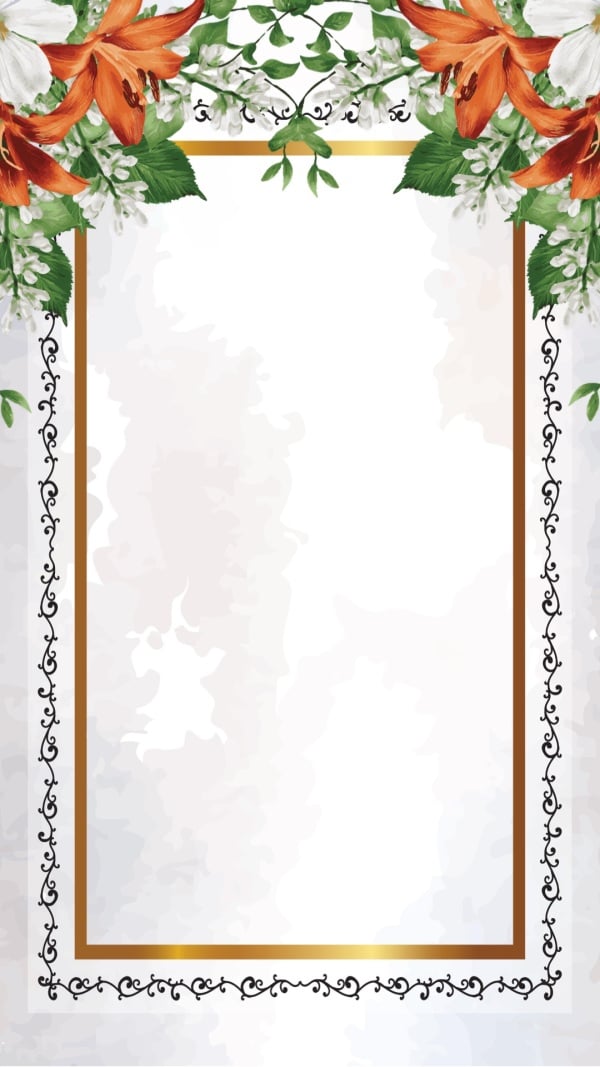 Design Invitation Empty Card, download and edit for free design template - Invitation Empty Cards, Empty Cards from the Andalusi design app