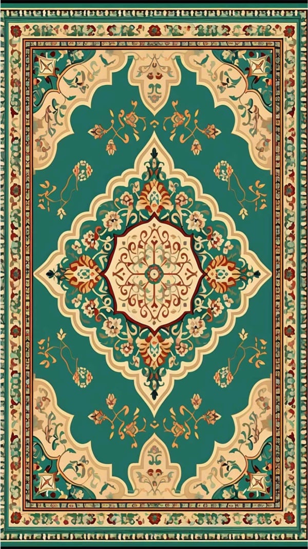 Elegant Carpet Design, download and edit for free design template - Carpet Cards from the Andalusi design app