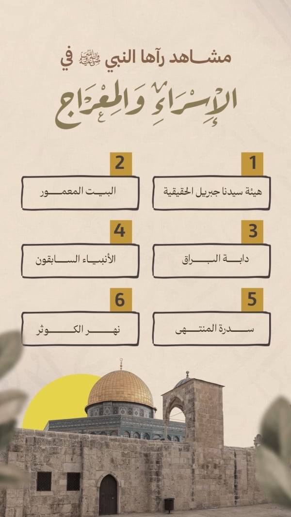 Design Isra' and Mi'raj, download and edit for free design template - Isra' and Mi'raj, Greeting from the Andalusi design app