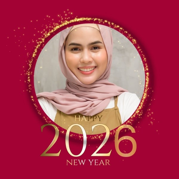 New Year Design, download and edit for free design template - New Year, Profile from the Andalusi design app