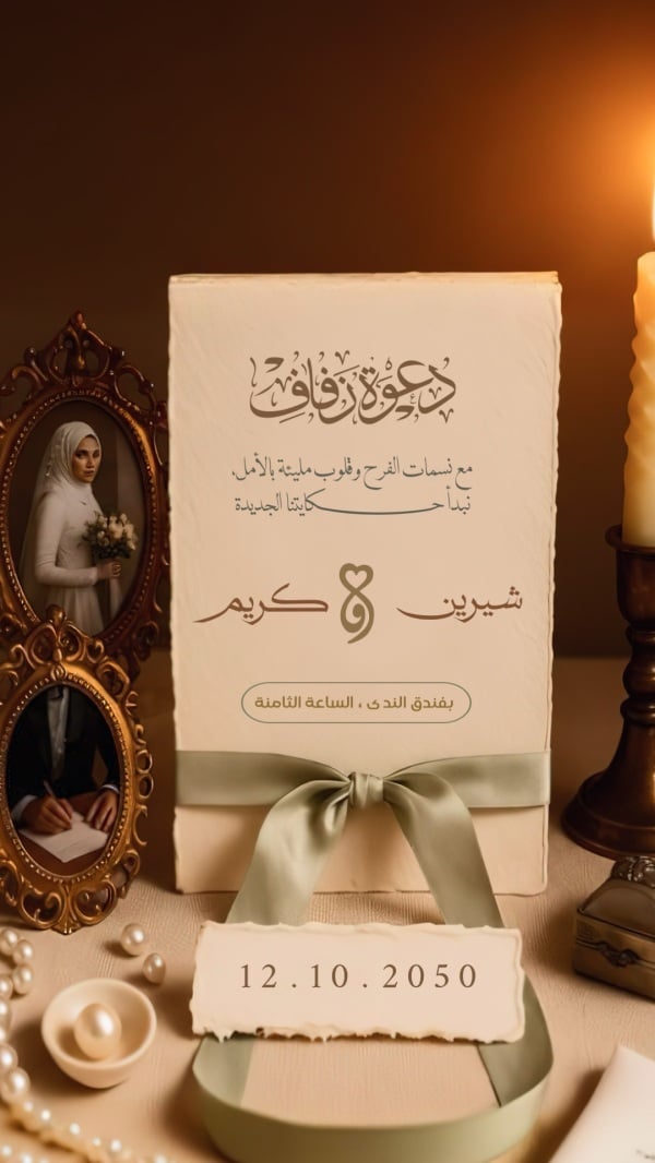 Wedding Design, download and edit for free design template - Wedding, Invitations from the Andalusi design app