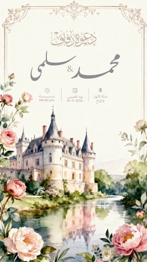 Wedding Design, download and edit for free design template - Wedding, Invitations from the Andalusi design app