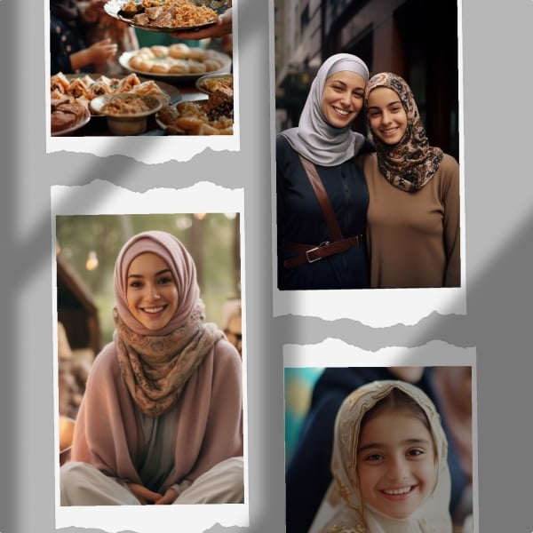 Design Photo Collage, download and edit for free design template - Photo Collage from the Andalusi design app
