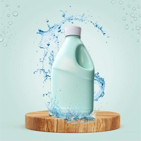 Design of a Cleaning Bottle, download and edit for free design template - Products from the Andalusi design app