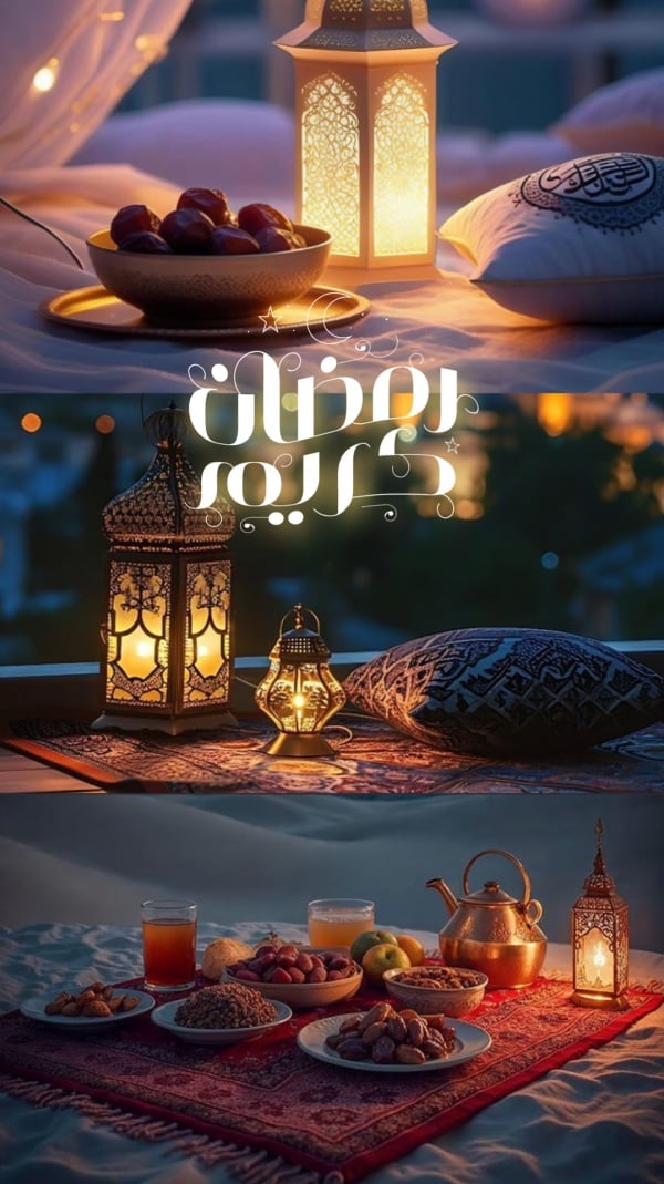 Ramadan Design, Photo Collage, download and edit for free design template - Ramadan, Photo Collage from the Andalusi design app