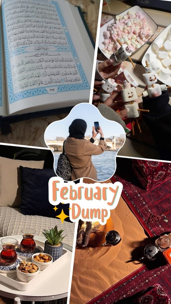 Design February Highlights, download and edit for free design template - Month Highlights from the Andalusi design app