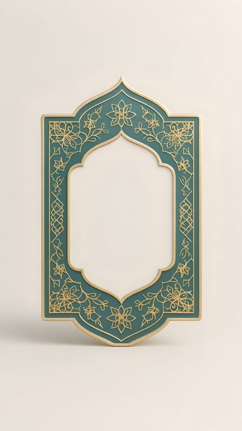 Islamic Card Design with Elegant Patterns, download and edit for free design template - Islamic Cards from the Andalusi design app