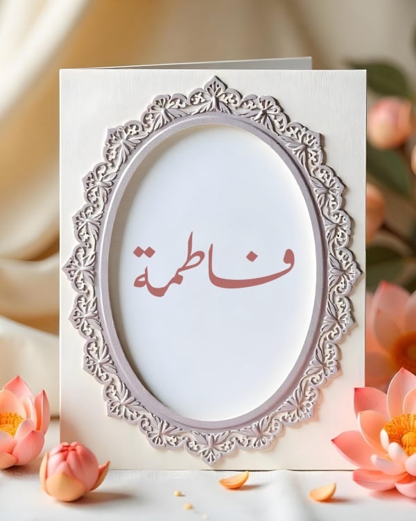 Design Name Card for Fatima, download and edit for free design template - Name Cards from the Andalusi design app