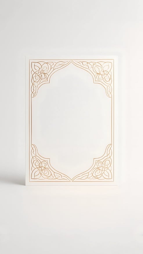 Islamic Card Design, download and edit for free design template - Islamic Cards from the Andalusi design app