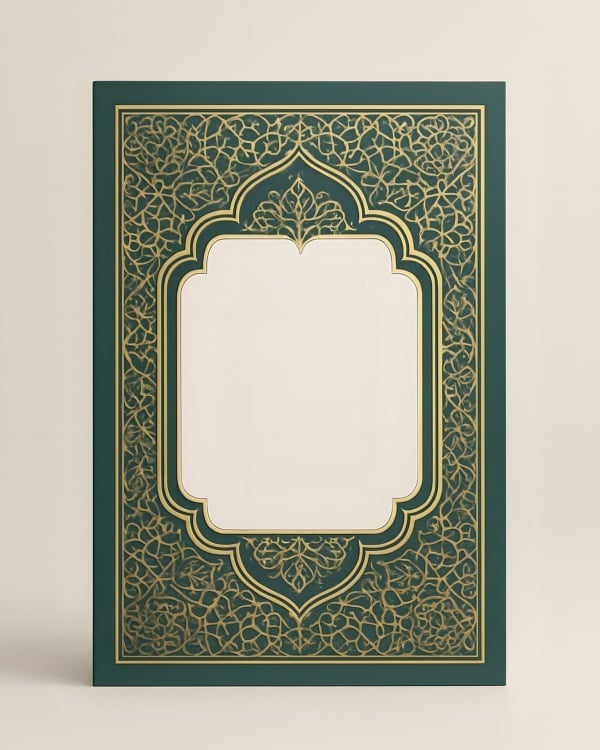 Islamic Card Design, download and edit for free design template - Islamic Cards from the Andalusi design app