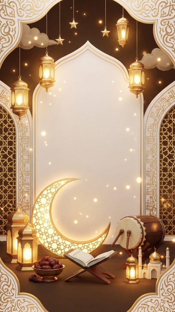Design Ramadan, Empty Card, download and edit for free design template - Ramadan, Empty Cards from the Andalusi design app