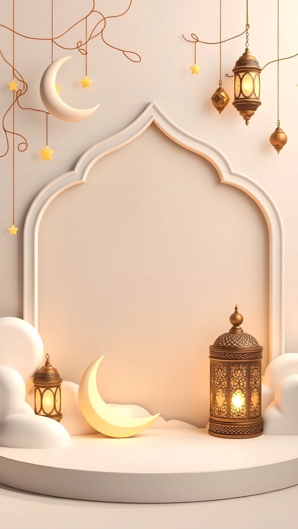 Design Ramadan, Empty Card, download and edit for free design template - Ramadan, Empty Cards from the Andalusi design app