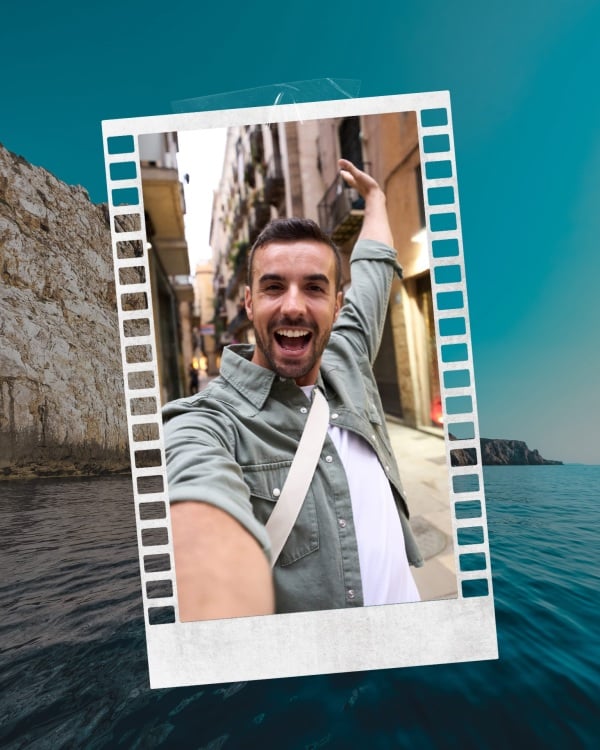 Design Photo Collage, download and edit for free design template - Photo Collage, Post from the Andalusi design app
