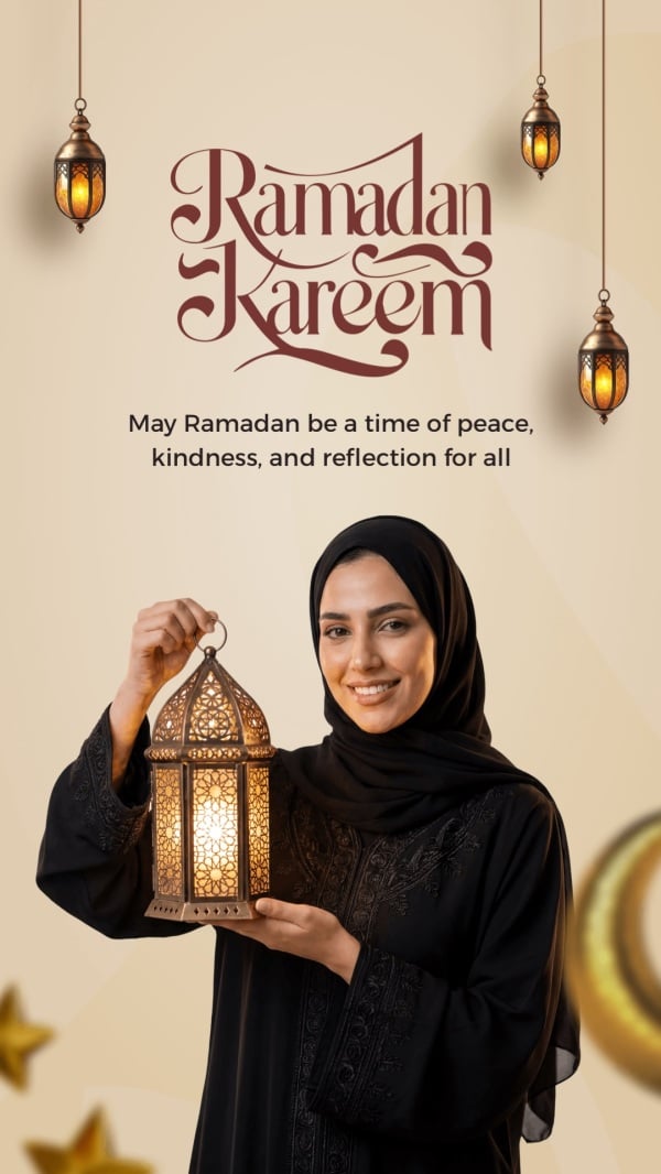 Ramadan Design, download and edit for free design template - Ramadan English from the Andalusi design app
