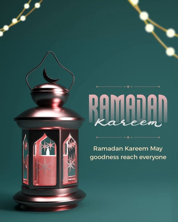 Design Ramadan Lantern, download and edit for free design template - Ramadan English from the Andalusi design app