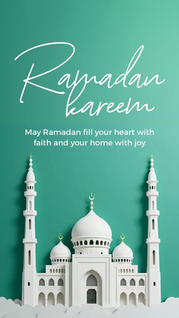 Design Ramadan Greetings, download and edit for free design template - Ramadan, Ramadan Greetings  from the Andalusi design app
