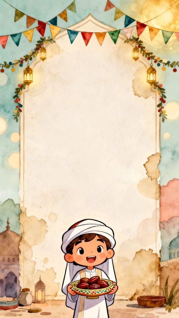 Design for Ramadan, Empty Card, download and edit for free design template - Ramadan, Empty Cards from the Andalusi design app