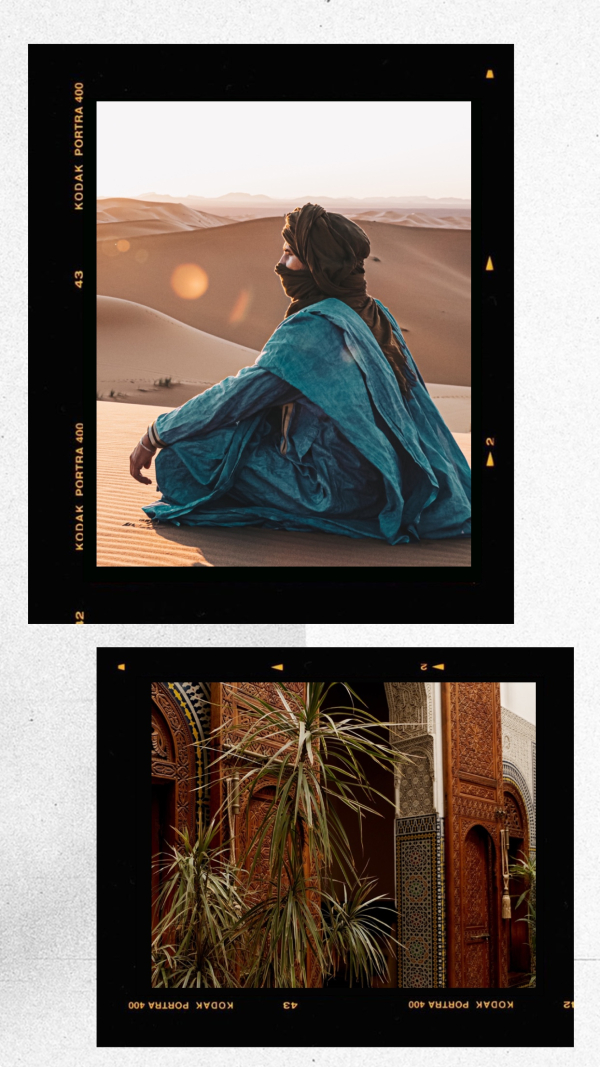 Design Photography of a Person in the Desert, download and edit for free design template - Photography, Story from the Andalusi design app