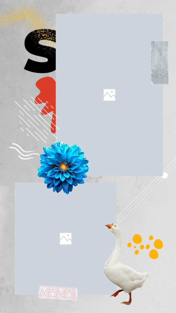 Design Collage Frame, download and edit for free design template - Collage Frames from the Andalusi design app