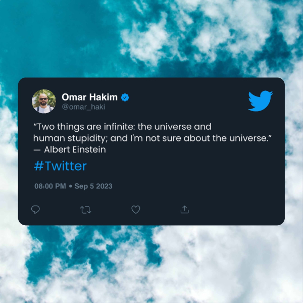 Design Tweet, download and edit for free design template - Tweets, Post from the Andalusi design app