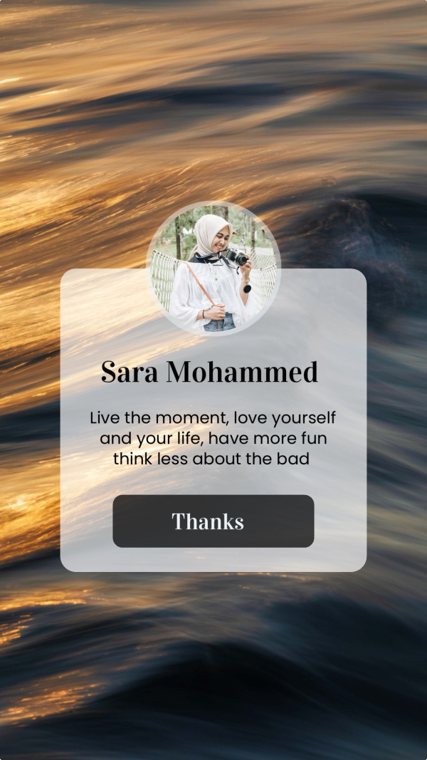 Personal Card Design, download and edit for free design template - System from the Andalusi design app