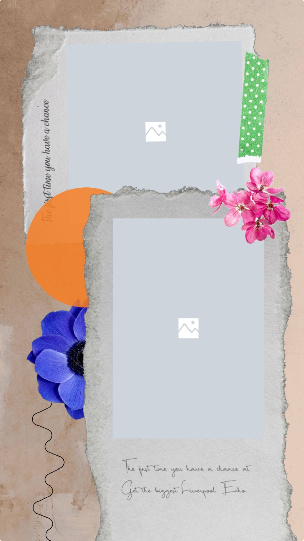 Design Collage Frame, download and edit for free design template - Collage Frames from the Andalusi design app