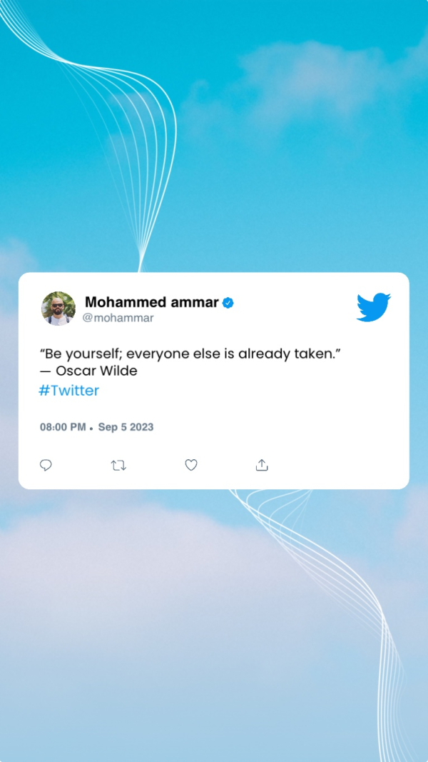 Design Tweet, download and edit for free design template - Tweets, Story from the Andalusi design app
