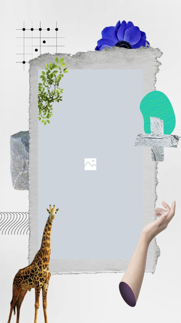 Design Collage Frame, download and edit for free design template - Collage Frames from the Andalusi design app