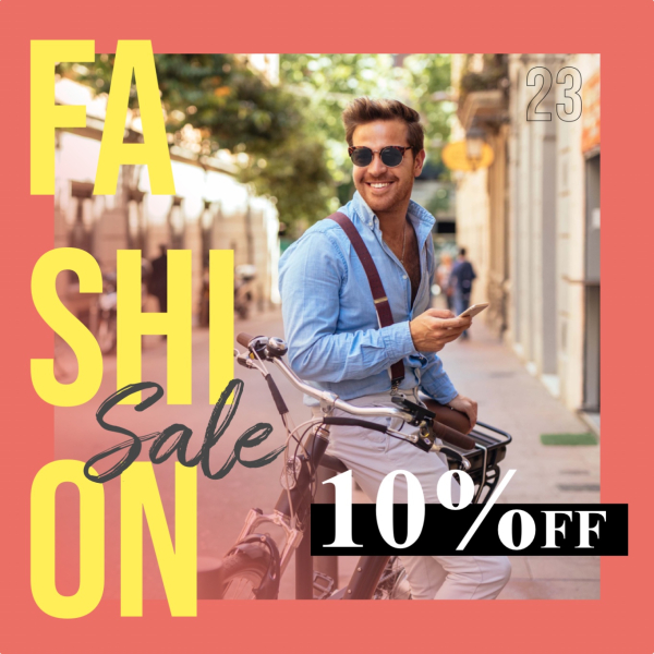Design for Marketing with 10% Discount, download and edit for free design template - Marketing, Discounts from the Andalusi design app