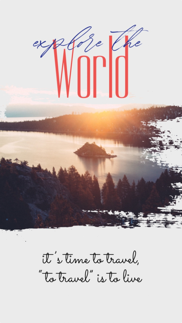 Travel Design, download and edit for free design template - Travel from the Andalusi design app