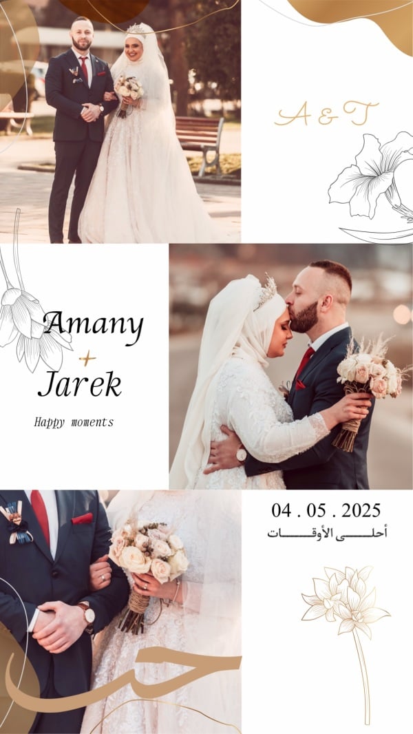 Design Ceremony Collage, download and edit for free design template - Ceremony Collage from the Andalusi design app