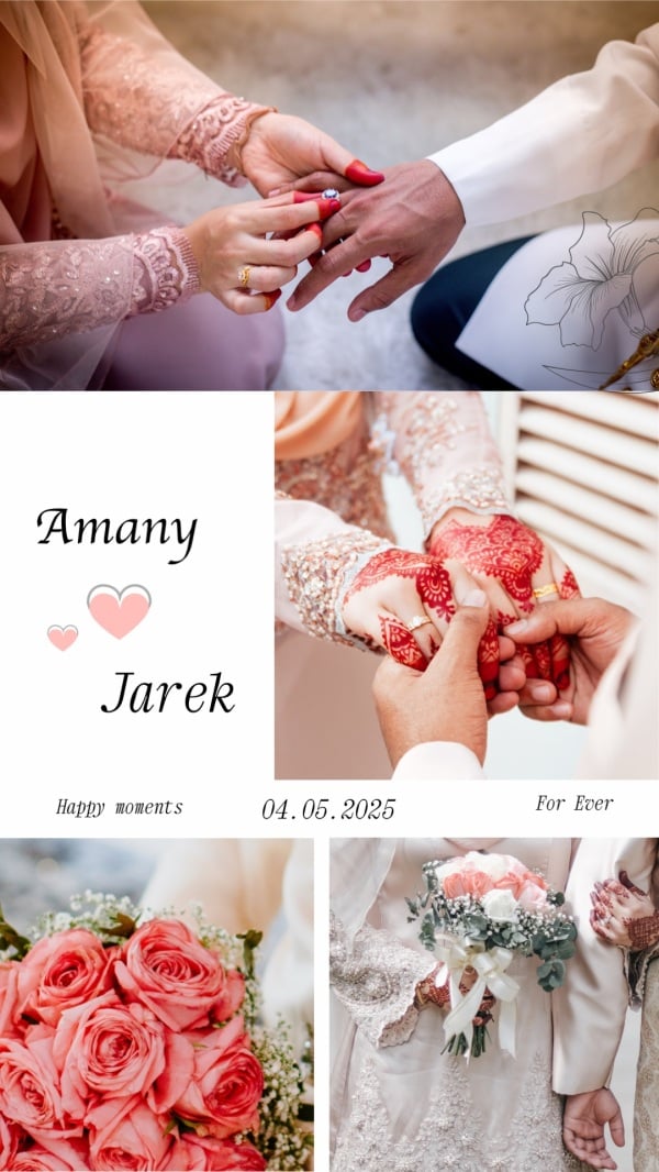 Design Ceremony Collage, download and edit for free design template - Ceremony Collage from the Andalusi design app