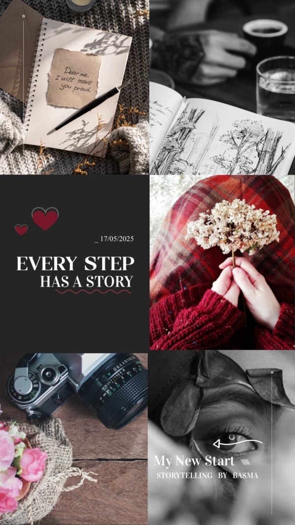 Design Photo Collage, download and edit for free design template - Photo Collage, Snapshots from the Andalusi design app