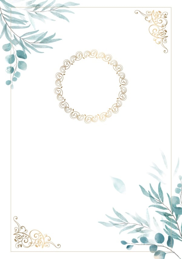 Design Empty Card, download and edit for free design template - Invitation Empty Cards, Empty Cards from the Andalusi design app