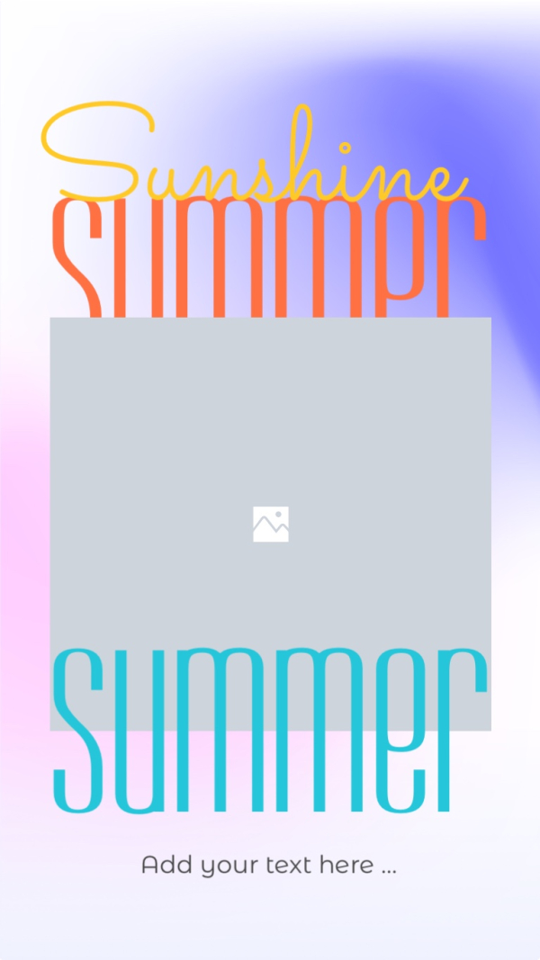 Summer Design with Sunshine Vibes, download and edit for free design template - Story, Mood, Summer from the Andalusi design app