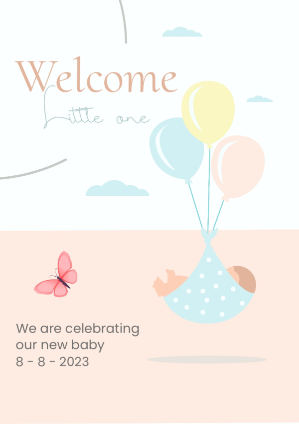 New Born Design, download and edit for free design template - New Born from the Andalusi design app