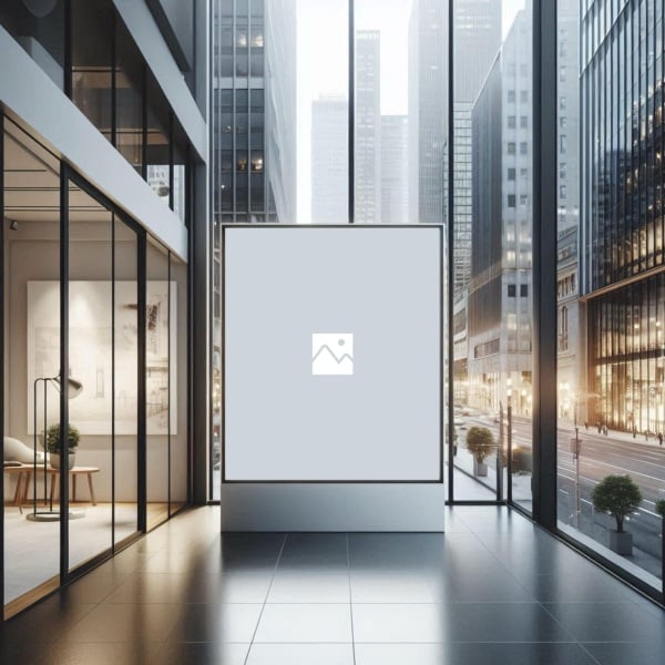 Design Mockup for Image Display, download and edit for free design template - Mockups from the Andalusi design app