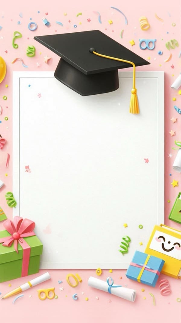 Graduation Design, download and edit for free design template - Cards, Graduation, Empty Cards from the Andalusi design app