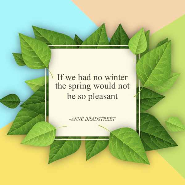 Spring Design, download and edit for free design template - Spring, Quotes from the Andalusi design app