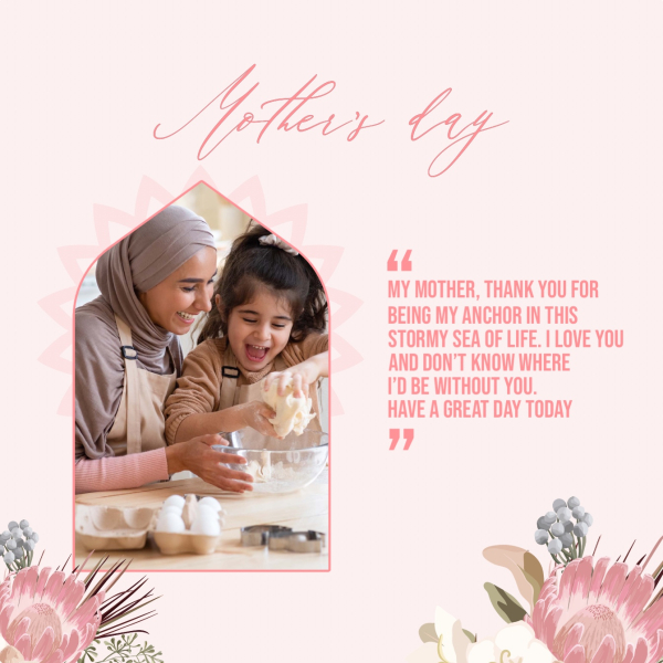 Mother's Day Design, download and edit for free design template - Mother's Day, Events from the Andalusi design app
