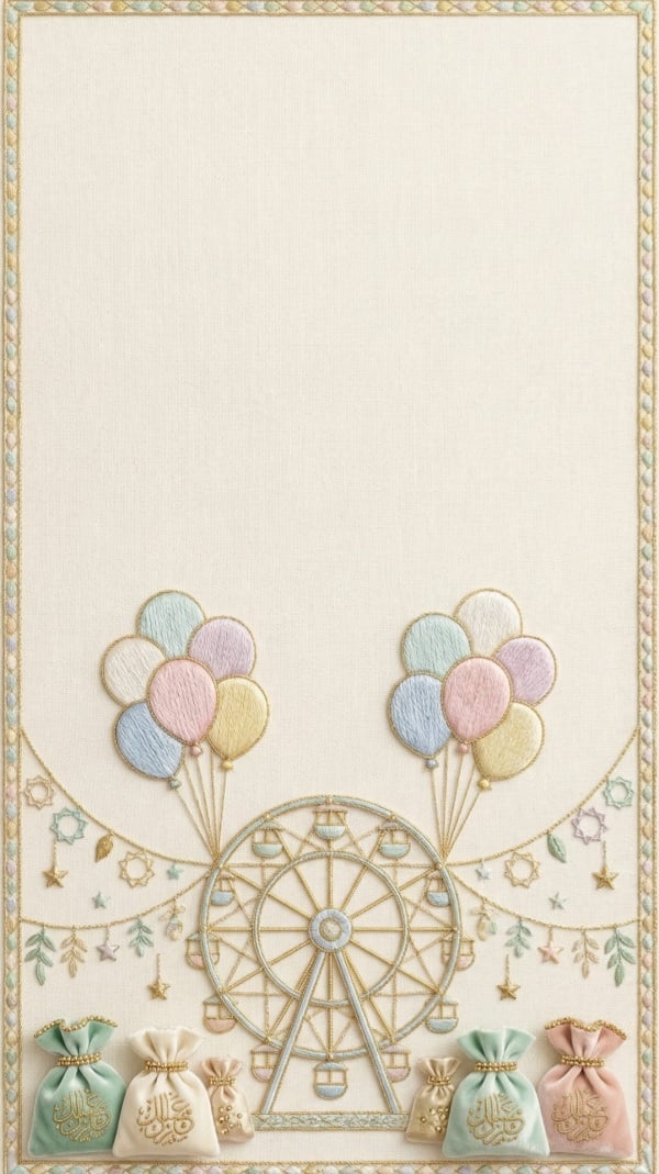 Design for Eid al-Fitr Empty Card, download and edit for free design template - Eid al-Fitr, Empty Cards from the Andalusi design app