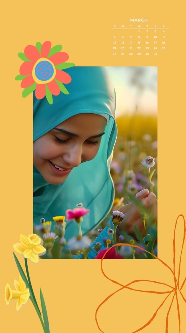 Spring Design, Photo Collage, download and edit for free design template - Spring, Photo Collage from the Andalusi design app