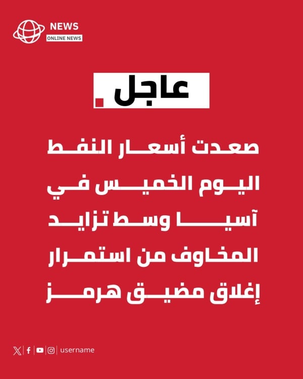 Design of Breaking News on Oil Prices, download and edit for free design template - News from the Andalusi design app